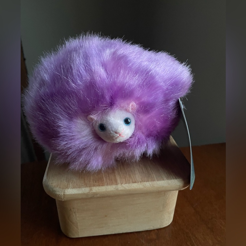 Wizarding World of Harry Potter purple Pygmy Puff Stuffed animal Plush w/ Sound